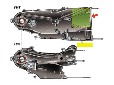 Ferrari F14 T - масляный бак, часть 2