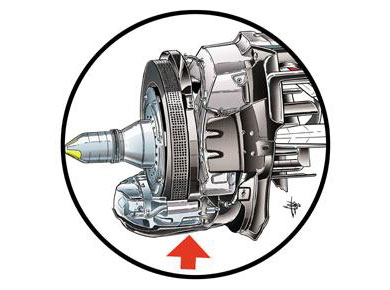 Red Bull RB8 - тормозные диски и суппорты