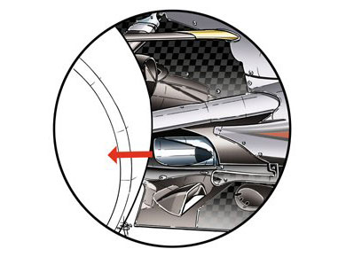 McLaren MP4-25 – модификация диффузора McLaren MP4-25 – модификация диффузора
