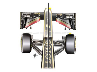 Lotus E21 – болид с удлиненной колесной базой Lotus E21 – болид с удлиненной колесной базой
