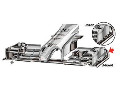McLaren MP4-29 - боковые элементы McLaren MP4-29 - боковые элементы