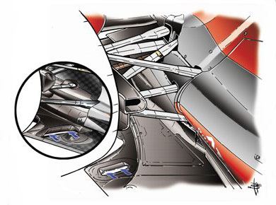 Ferrari F10 – новое днище Ferrari F10 – новое днище