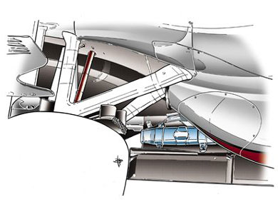McLaren MP4-26 – новая выхлопная система McLaren MP4-26 – новая выхлопная система