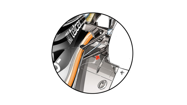 Force India VJM08 – обновления задней подвески Force India VJM08 – обновления задней подвески