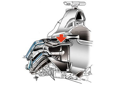 Mercedes MGP W02 – модификация кузова